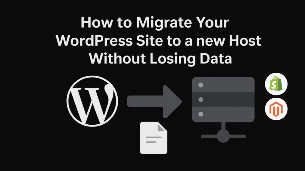 How to Migrate Your WordPress Site to a New Host