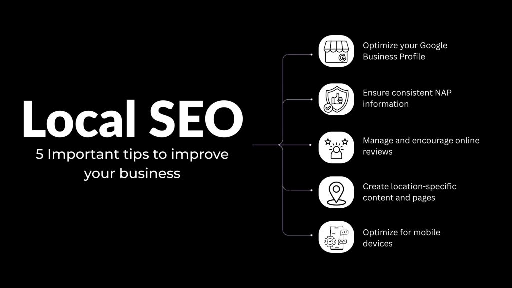 Local SEO – 5 Important tips to improve your business