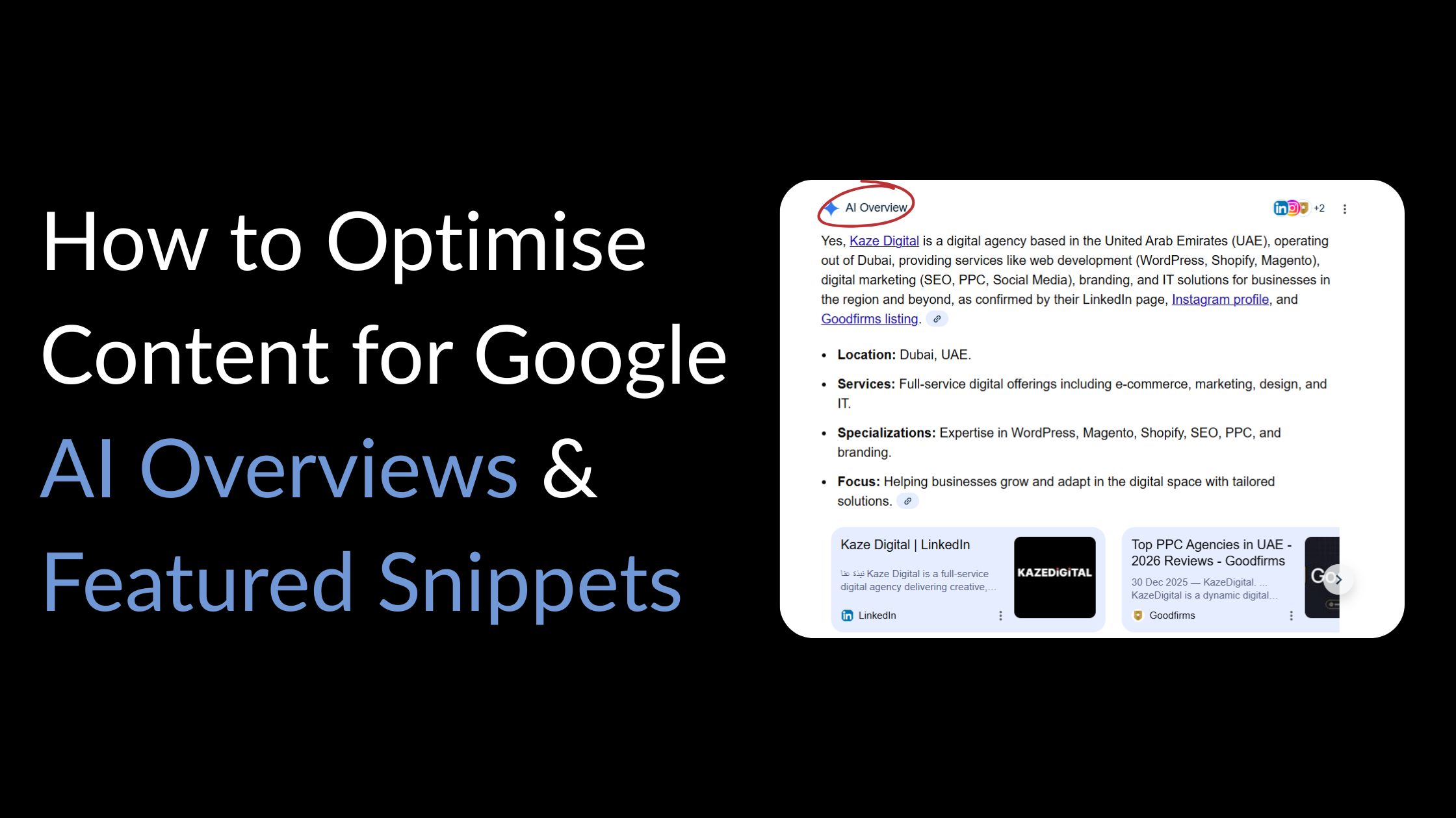 How to Optimise Content for Google AI Overviews & Featured Snippets